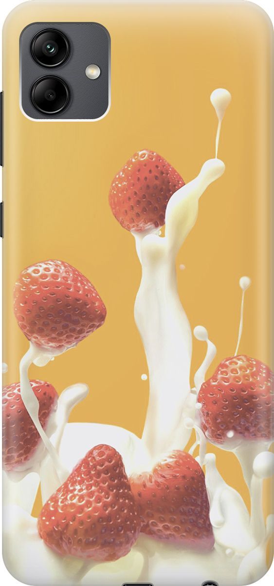 Силиконовый чехол на Samsung Galaxy A04 с принтом "Клубника и сливки", Белый;желтый, 158427
Силиконовый чехол на Samsung Galaxy A04 с принтом "Клубника и сливки", Белый;желтый, 158427