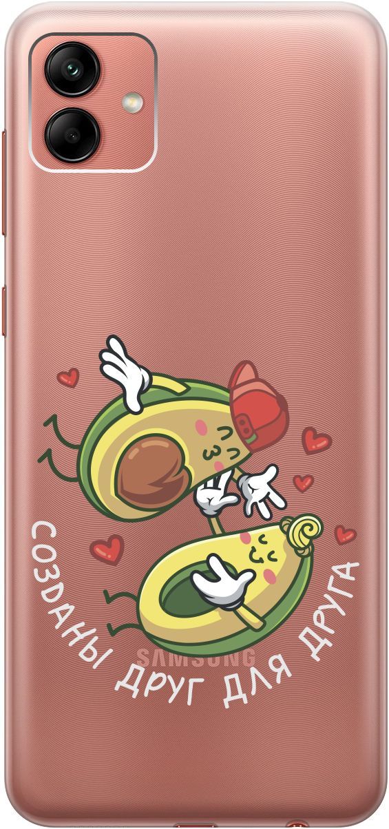 Силиконовый чехол на Samsung Galaxy A04 с 3D принтом "Avo-Love" прозрачный, Прозрачный;желтый, 158429
Силиконовый чехол на Samsung Galaxy A04 с 3D принтом "Avo-Love" прозрачный, Прозрачный;желтый, 158429