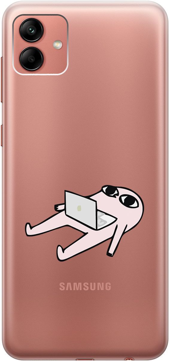 Силиконовый чехол на Samsung Galaxy A04 с 3D принтом "Freelance" прозрачный, Прозрачный;розовый, 158430
Силиконовый чехол на Samsung Galaxy A04 с 3D принтом "Freelance" прозрачный, Прозрачный;розовый, 158430