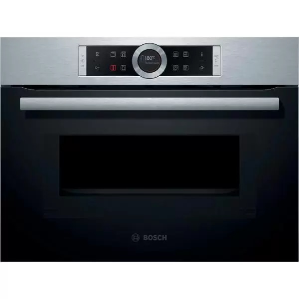 Встраиваемый электрический духовой шкаф Bosch CMG633BS1 серебристый, черный, CMG633BS1
Встраиваемый электрический духовой шкаф Bosch CMG633BS1 серебристый, черный, CMG633BS1