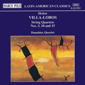 Heitor Villa-Lobos & Danubius Quartett: VILLA-LOBOS Heitor Quatuors a cordes n°3, 10 & 15, 1 CD
Heitor Villa-Lobos & Danubius Quartett: VILLA-LOBOS Heitor Quatuors a cordes n°3, 10 & 15, 1 CD