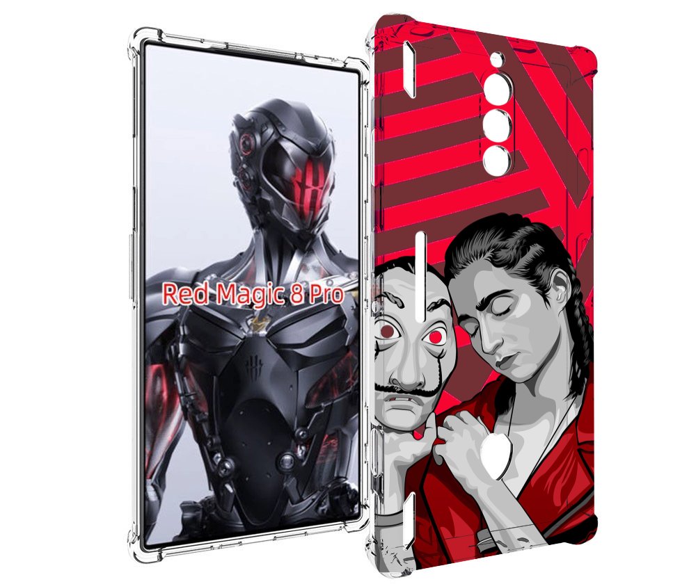 Чехол MyPads Найроби-бумажного-дома для ZTE Nubia Red Magic 8 Pro / Red Magic 8 Pro Plus, Tocco
Чехол MyPads Найроби-бумажного-дома для ZTE Nubia Red Magic 8 Pro / Red Magic 8 Pro Plus, Tocco