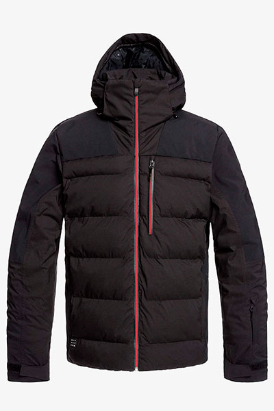 фото Сноубордическая куртка the edge quiksilver, черный, s quicksilver