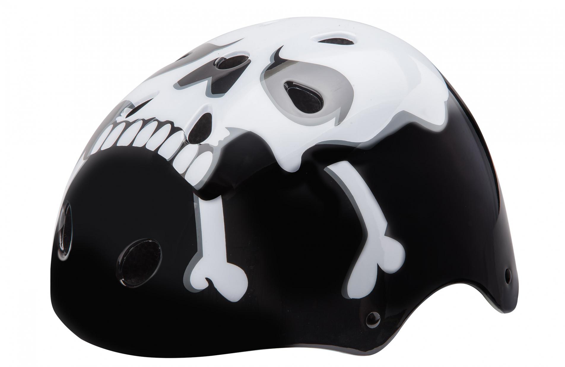 фото Велосипедный шлем stels мtv-12, черно-белый, xs
