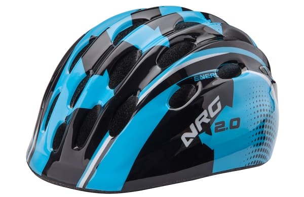 фото Велосипедный шлем stels hb10 out-mold, черно-голубой, s