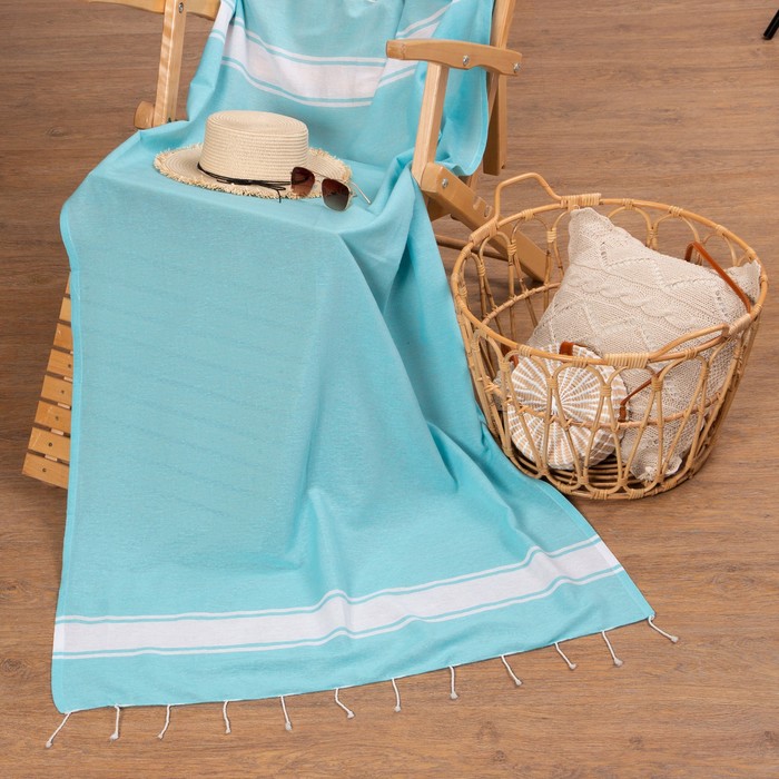 Полотенце для ванны Пештемаль Love Life "Cotton Foutah"90х170см,220г/м,80%хл,20% п/э,голуб
Полотенце для ванны Пештемаль Love Life "Cotton Foutah"90х170см,220г/м,80%хл,20% п/э,голуб