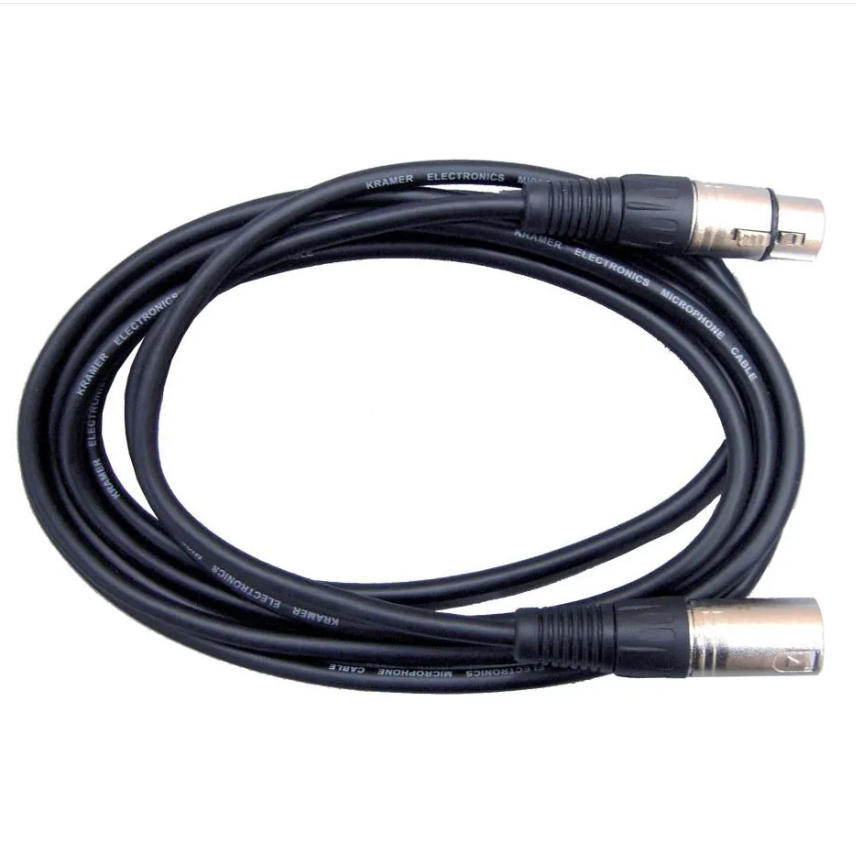 Балансный аудиокабель с разъемами XLR Kramer C-XLQM/XLQF-15 4.6m, Черный, C-XLQM/XLQF-15
Балансный аудиокабель с разъемами XLR Kramer C-XLQM/XLQF-15 4.6m, Черный, C-XLQM/XLQF-15