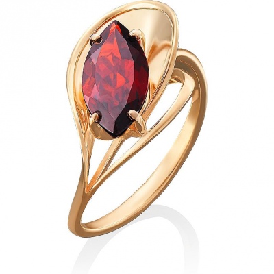 Кольцо из красного золота с гранатом р. 18,5 PLATINA jewelry 01-4924-00-204-1110-46, 01-4924-00-204-1110-46
Кольцо из красного золота с гранатом р. 18,5 PLATINA jewelry 01-4924-00-204-1110-46, 01-4924-00-204-1110-46