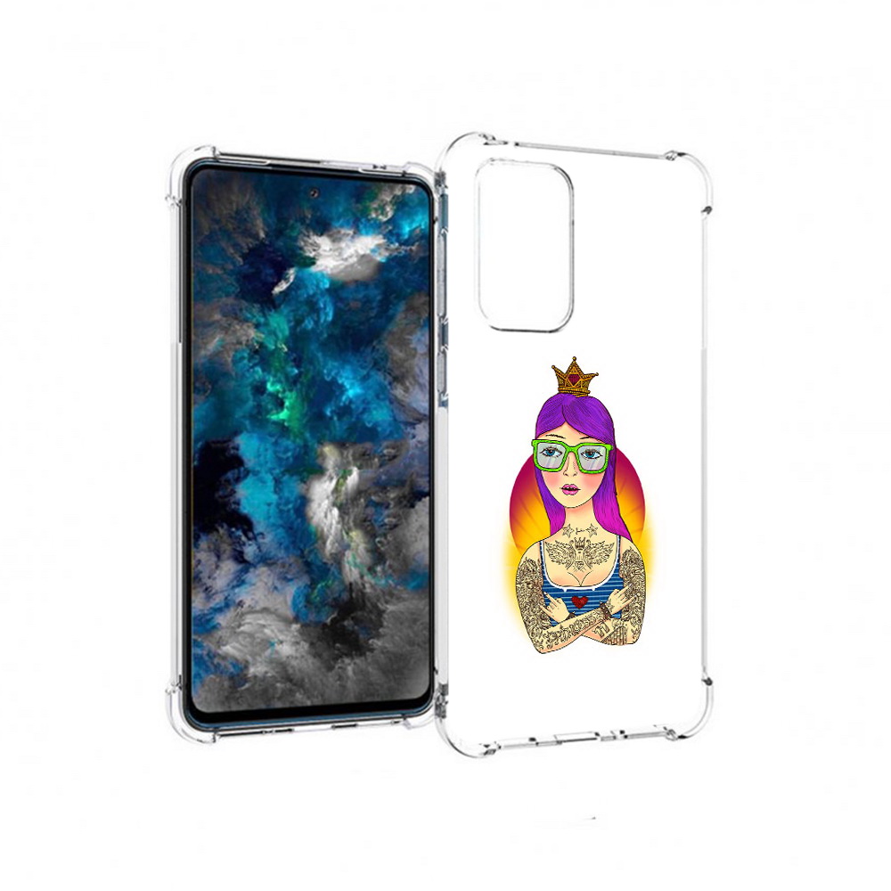 Чехол MyPads Tocco для Samsung Galaxy A33 5G девушка в татуировках с короной, Прозрачный, Tocco
Чехол MyPads Tocco для Samsung Galaxy A33 5G девушка в татуировках с короной, Прозрачный, Tocco