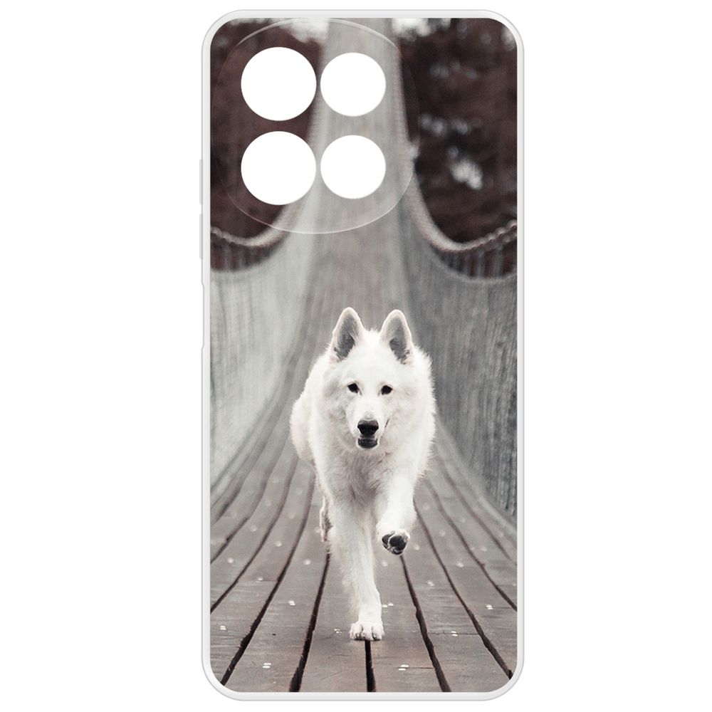 Чехол-накладка Krutoff Clear Case Пес на мосту для TECNO Spark 30 5G, Прозрачный
Чехол-накладка Krutoff Clear Case Пес на мосту для TECNO Spark 30 5G, Прозрачный