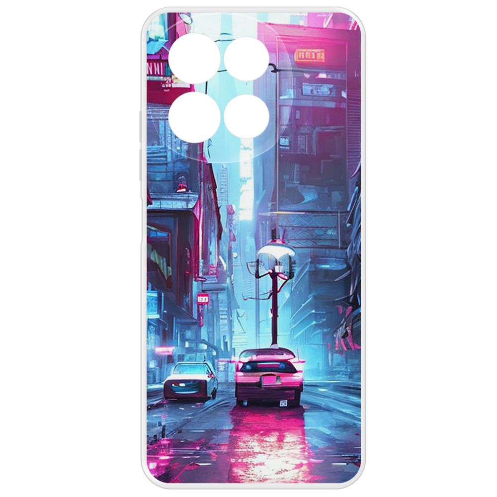 Чехол-накладка Krutoff Clear Case Киберпанк Улица для TECNO Spark 30 5G, Прозрачный
Чехол-накладка Krutoff Clear Case Киберпанк Улица для TECNO Spark 30 5G, Прозрачный