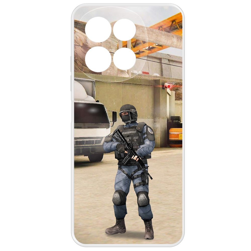 Чехол-накладка Krutoff Clear Case Cтандофф 2 (Standoff 2) - GIGN для TECNO Spark 30 5G, Прозрачный
Чехол-накладка Krutoff Clear Case Cтандофф 2 (Standoff 2) - GIGN для TECNO Spark 30 5G, Прозрачный