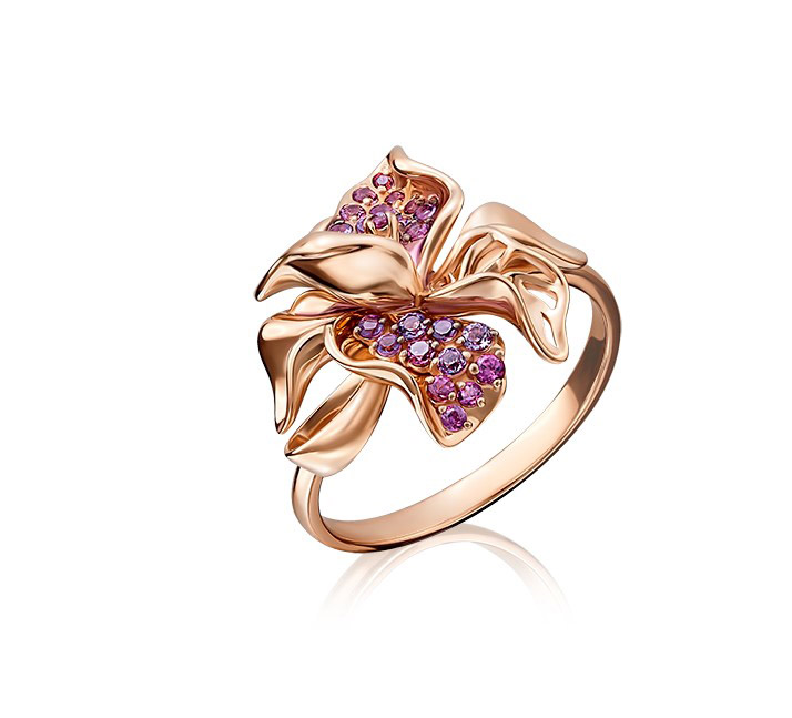 Кольцо из красного золота с гранатом р. 17,5 PLATINA jewelry 01-5108-00-257-1110-57, 01-5108-00-257-1110-57
Кольцо из красного золота с гранатом р. 17,5 PLATINA jewelry 01-5108-00-257-1110-57, 01-5108-00-257-1110-57