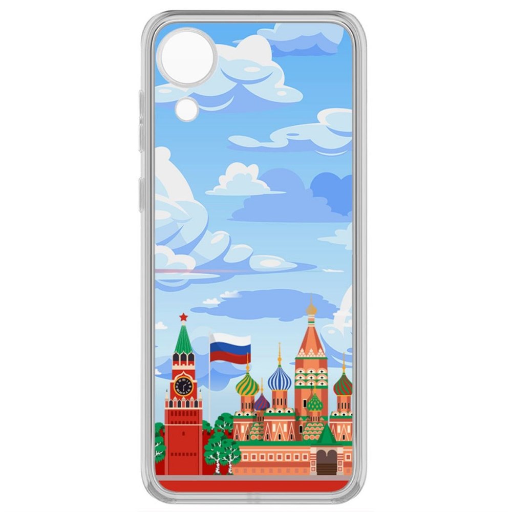 Чехол-накладка Krutoff Clear Case Красная Площадь для Samsung Galaxy A03 Core (A032), Прозрачный
Чехол-накладка Krutoff Clear Case Красная Площадь для Samsung Galaxy A03 Core (A032), Прозрачный