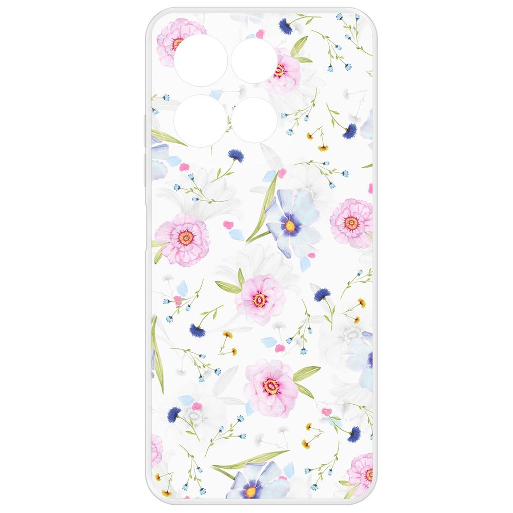 Чехол-накладка Krutoff Clear Case Цветочный паттерн 3 для TECNO Spark 30 5G, Прозрачный
Чехол-накладка Krutoff Clear Case Цветочный паттерн 3 для TECNO Spark 30 5G, Прозрачный