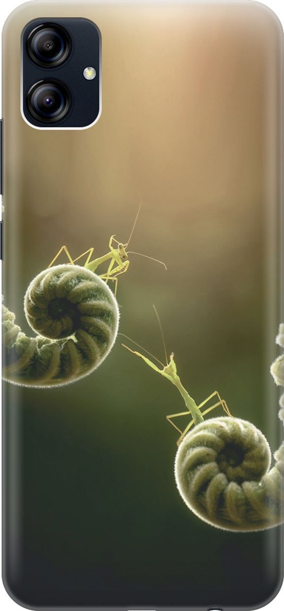 Силиконовый чехол на Samsung Galaxy A04e "Пара богомолов", Бежевый;зеленый, 158461
Силиконовый чехол на Samsung Galaxy A04e "Пара богомолов", Бежевый;зеленый, 158461