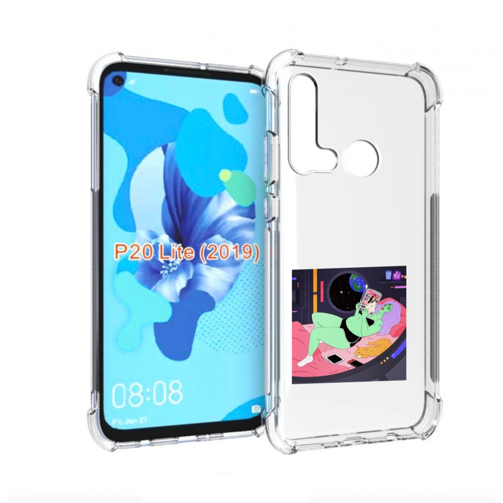 Чехол бампер MyPads трехглазая девушка зеленая для Huawei P20 Li, Прозрачный, Tocco
Чехол бампер MyPads трехглазая девушка зеленая для Huawei P20 Li, Прозрачный, Tocco