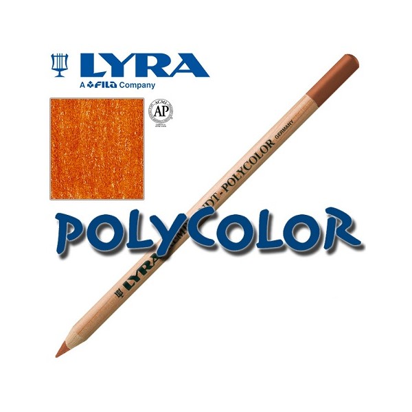 Lyra Художественный карандаш LYRA REMBRANDT POLYCOLOR Burnt ochre, Желтый, Художественный карандаш LYRA REMBRANDT POLYCOLOR Burnt ochre
Lyra Художественный карандаш LYRA REMBRANDT POLYCOLOR Burnt ochre, Желтый, Художественный карандаш LYRA REMBRANDT POLYCOLOR Burnt ochre