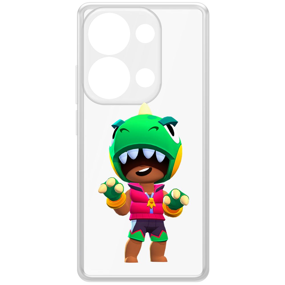 Чехол-накладка Krutoff Clear Case Brawl Stars-Дино Леон для Xiaomi Poco M6 Pro 4G, Прозрачный
Чехол-накладка Krutoff Clear Case Brawl Stars-Дино Леон для Xiaomi Poco M6 Pro 4G, Прозрачный