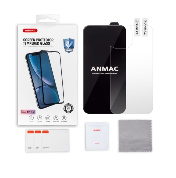 Защитное стекло + пленка на заднюю крышку Anmac для iPhone 12 Pro Max 3D Black Усиленное, iPhone 12 Pro Max
Защитное стекло + пленка на заднюю крышку Anmac для iPhone 12 Pro Max 3D Black Усиленное, iPhone 12 Pro Max