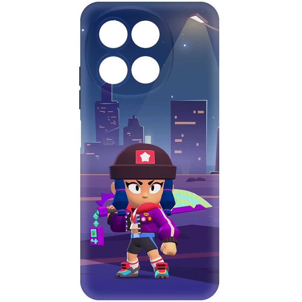Чехол-накладка Krutoff Soft Case Brawl Stars - Героиня Биби для TECNO Spark 30 5G черный
Чехол-накладка Krutoff Soft Case Brawl Stars - Героиня Биби для TECNO Spark 30 5G черный