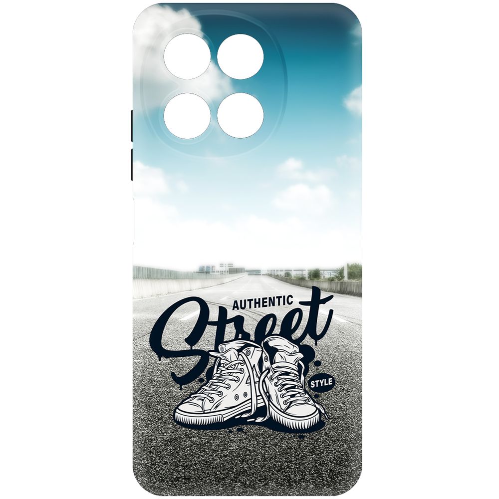 Чехол-накладка Krutoff Soft Case Кроссовки мужские Уличный стиль для TECNO Spark 30 5G, Черный
Чехол-накладка Krutoff Soft Case Кроссовки мужские Уличный стиль для TECNO Spark 30 5G, Черный