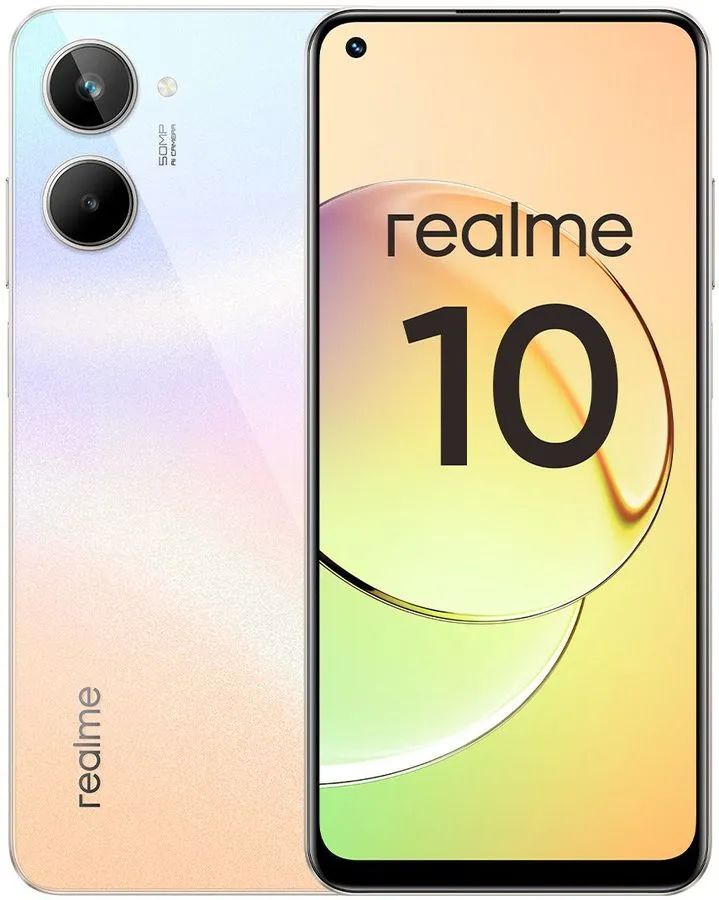 Смартфон Realme 10, 6.4", SAmoled, 2 sim, 8 Гб, 128 Гб, 50 Мп, 16 Мп, 5000 мАч, белый
Смартфон Realme 10, 6.4", SAmoled, 2 sim, 8 Гб, 128 Гб, 50 Мп, 16 Мп, 5000 мАч, белый
