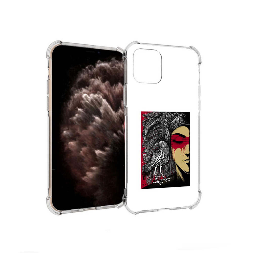 Чехол MyPads Tocco для Apple iPhone 11 Pro девушка с вороном в абстракции, Прозрачный, Tocco
Чехол MyPads Tocco для Apple iPhone 11 Pro девушка с вороном в абстракции, Прозрачный, Tocco