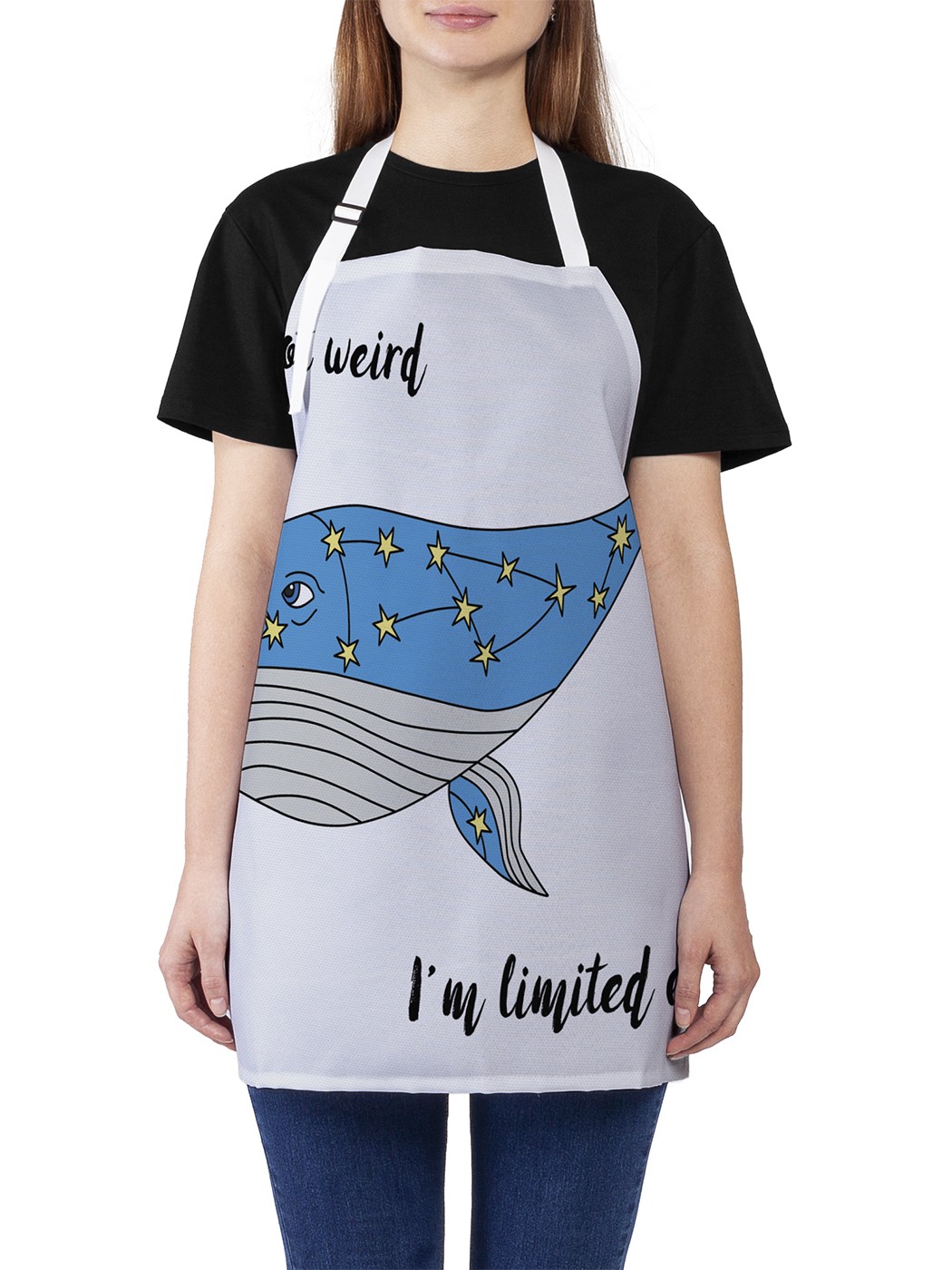 Фартук женский JoyArty для готовки "Я не странный, я эксклюзивный", универсальный размер, Белый
Фартук женский JoyArty для готовки "Я не странный, я эксклюзивный", универсальный размер, Белый