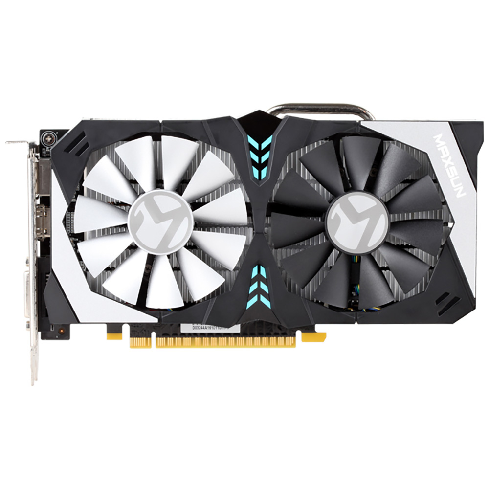Видеокарта Maxsun GeForce GTX1050Ti Terminator 4GB RTL, Черный, GeForce GTX 1050 Ti Terminator
Видеокарта Maxsun GeForce GTX1050Ti Terminator 4GB RTL, Черный, GeForce GTX 1050 Ti Terminator