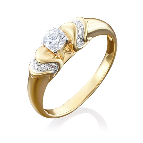 Кольцо из комбинированного золота с фианитом р. 16 PLATINA jewelry 01-4930-00-501-1121-38, 01-4930-00-501-1121-38
Кольцо из комбинированного золота с фианитом р. 16 PLATINA jewelry 01-4930-00-501-1121-38, 01-4930-00-501-1121-38