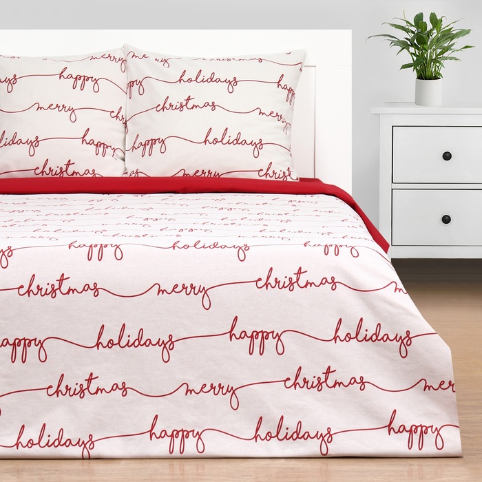 Новогоднее Постельное Белье Этель 1.5-спальное из Бязи Christmas letter, 10383302
Новогоднее Постельное Белье Этель 1.5-спальное из Бязи Christmas letter, 10383302