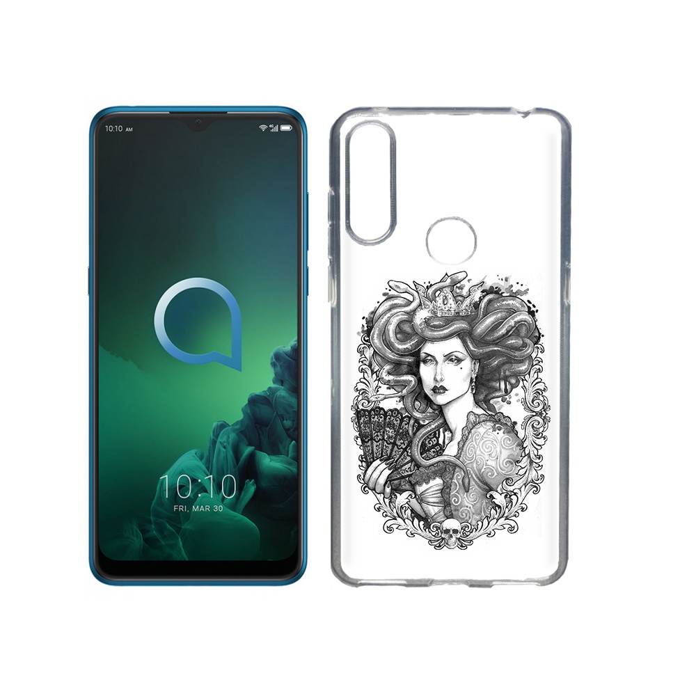Чехол MyPads Tocco для Alcatel 3X медуза черно белый (PT227136.670.472), Прозрачный, Tocco
Чехол MyPads Tocco для Alcatel 3X медуза черно белый (PT227136.670.472), Прозрачный, Tocco