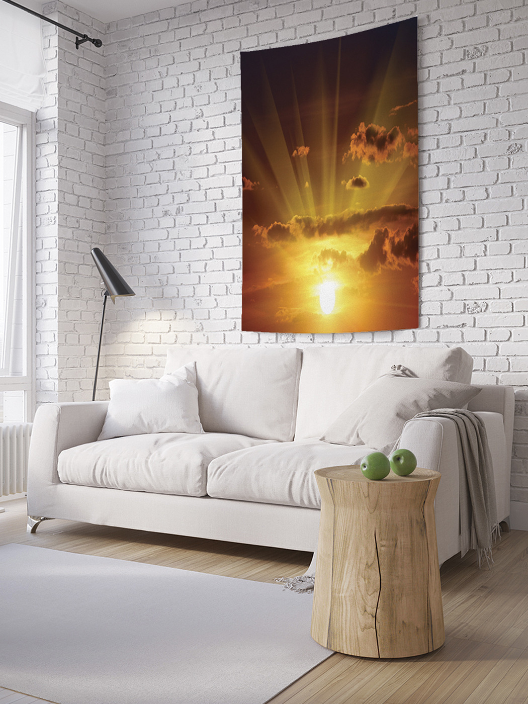 Вертикальное фотопанно на стену JoyArty Огненные лучи в облаках 100x150 см, Огненные лучи в облаках
Вертикальное фотопанно на стену JoyArty Огненные лучи в облаках 100x150 см, Огненные лучи в облаках