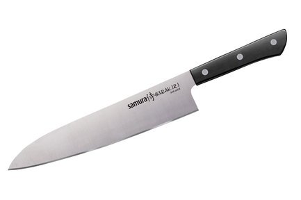 фото Samura нож кухонный гранд шеф harakiri, 24 см shr-0087b/k