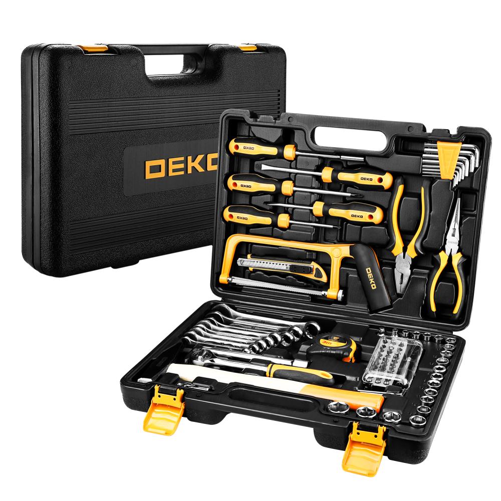 фото Профессиональный набор инструмента в чемодане deko dkmt89 (89 предметов) 065-0737