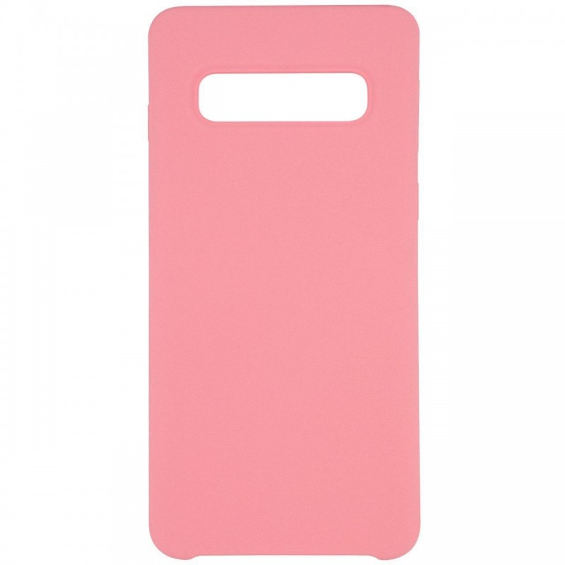 фото Чехол silicone для samsung galaxy s10 plus overlay (розовый) ёmart