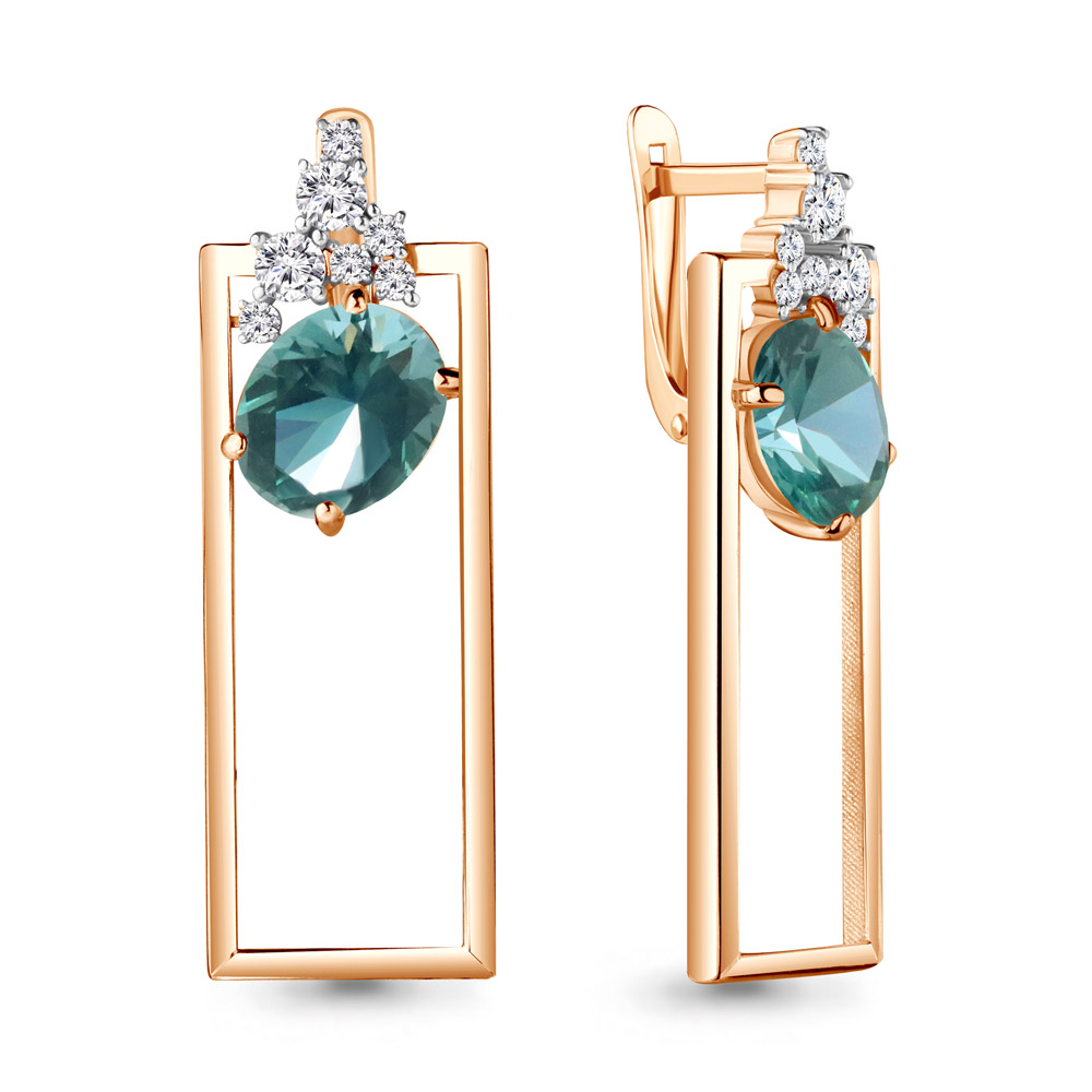 Серьги из серебра с турмалином искусственным/фианитом Aquamarine 4744388А_925_з, 4744388А_925_з
Серьги из серебра с турмалином искусственным/фианитом Aquamarine 4744388А_925_з, 4744388А_925_з