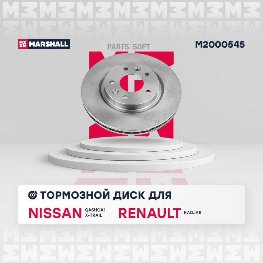 Тормозной диск передний Nissan Qashqai II (J11) 13-, Nissan X-Trail (T32) 13-, Renault
Тормозной диск передний Nissan Qashqai II (J11) 13-, Nissan X-Trail (T32) 13-, Renault
