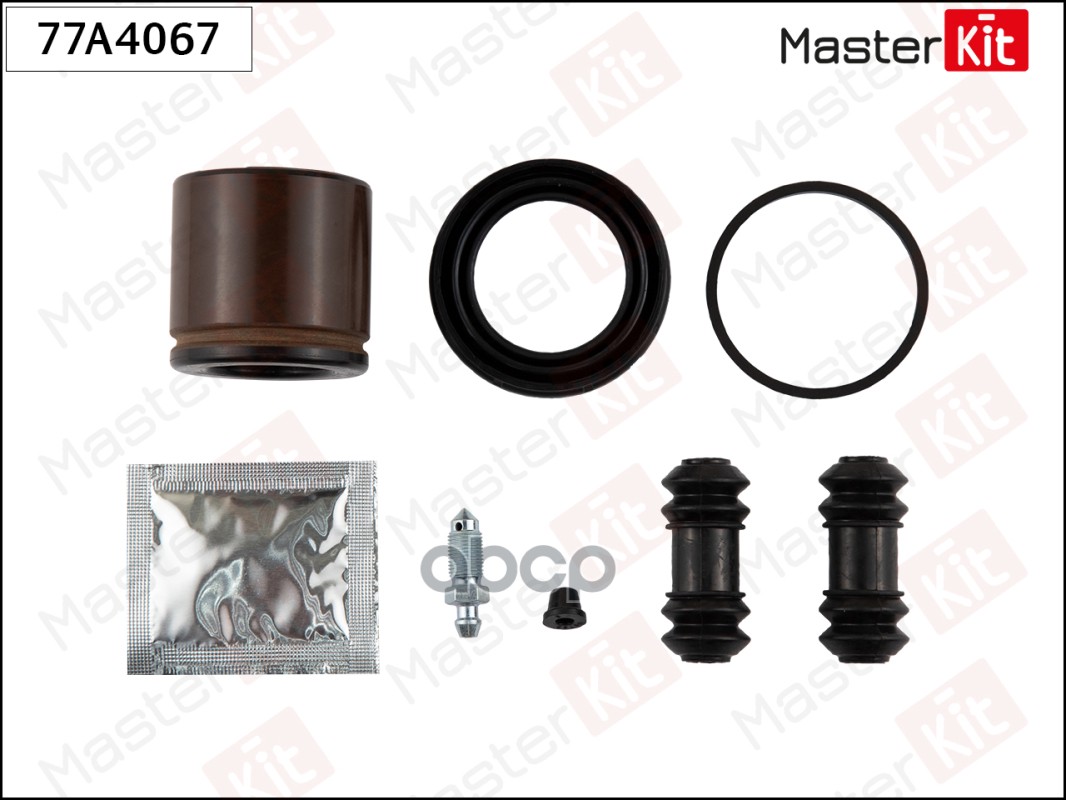 Ремк-Т Суппорта Masterkit 77a4067 + Поршень Kia Sportage 04-94->08-03 MasterKit арт. 77A4
Ремк-Т Суппорта Masterkit 77a4067 + Поршень Kia Sportage 04-94->08-03 MasterKit арт. 77A4