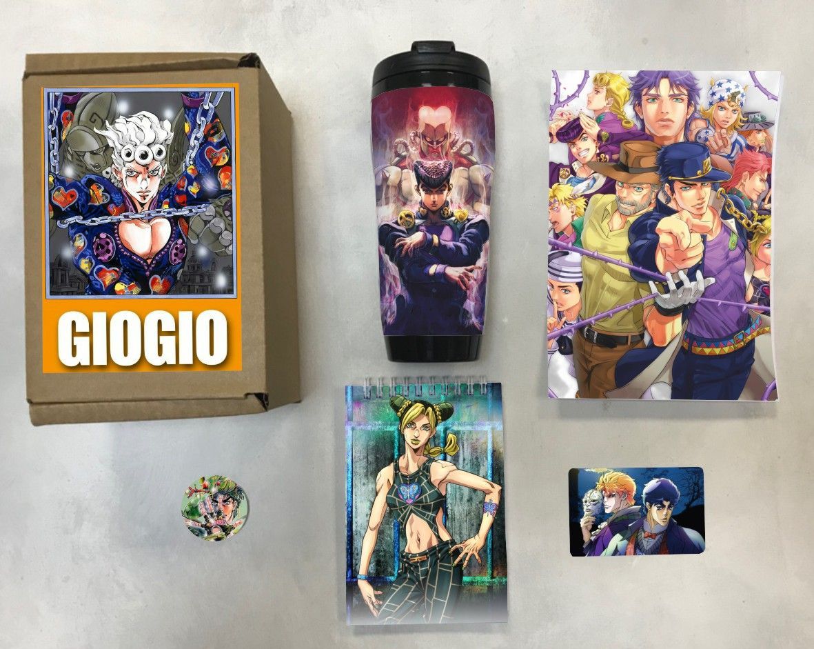 Бокс с подарком Невероятные приключения ДжоДжо JoJos 3, 20-3, 5 предметов, Бежевый, Невероятные приключения ДжоДжо JoJos Bizarre Adventure 3
Бокс с подарком Невероятные приключения ДжоДжо JoJos 3, 20-3, 5 предметов, Бежевый, Невероятные приключения ДжоДжо JoJos Bizarre Adventure 3