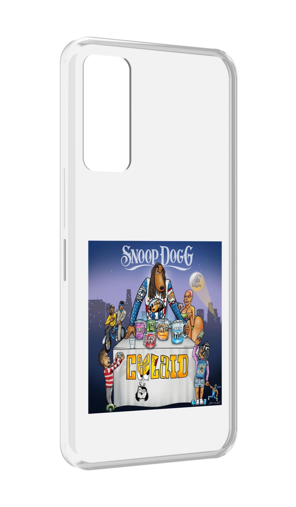 Чехол MyPads Snoop Dogg COOLAID для TCL 30 / TCL 30 5G / TCL 30+ plus, Прозрачный, Tocco
Чехол MyPads Snoop Dogg COOLAID для TCL 30 / TCL 30 5G / TCL 30+ plus, Прозрачный, Tocco