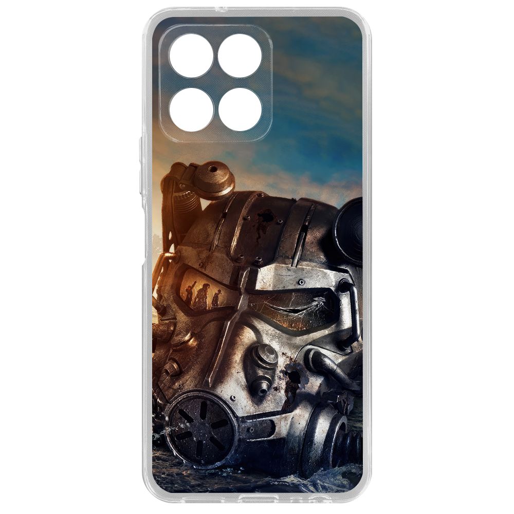 Чехол-накладка Krutoff Clear Case Фоллаут (Fallout) - Шлем Т-60 для Honor X6a, Прозрачный
Чехол-накладка Krutoff Clear Case Фоллаут (Fallout) - Шлем Т-60 для Honor X6a, Прозрачный