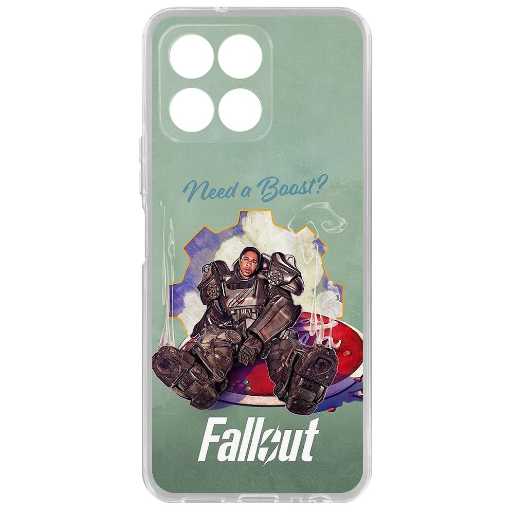 Чехол-накладка Krutoff Clear Case Фоллаут (Fallout) - Нужно ускорение для Honor X8 5G, Прозрачный
Чехол-накладка Krutoff Clear Case Фоллаут (Fallout) - Нужно ускорение для Honor X8 5G, Прозрачный