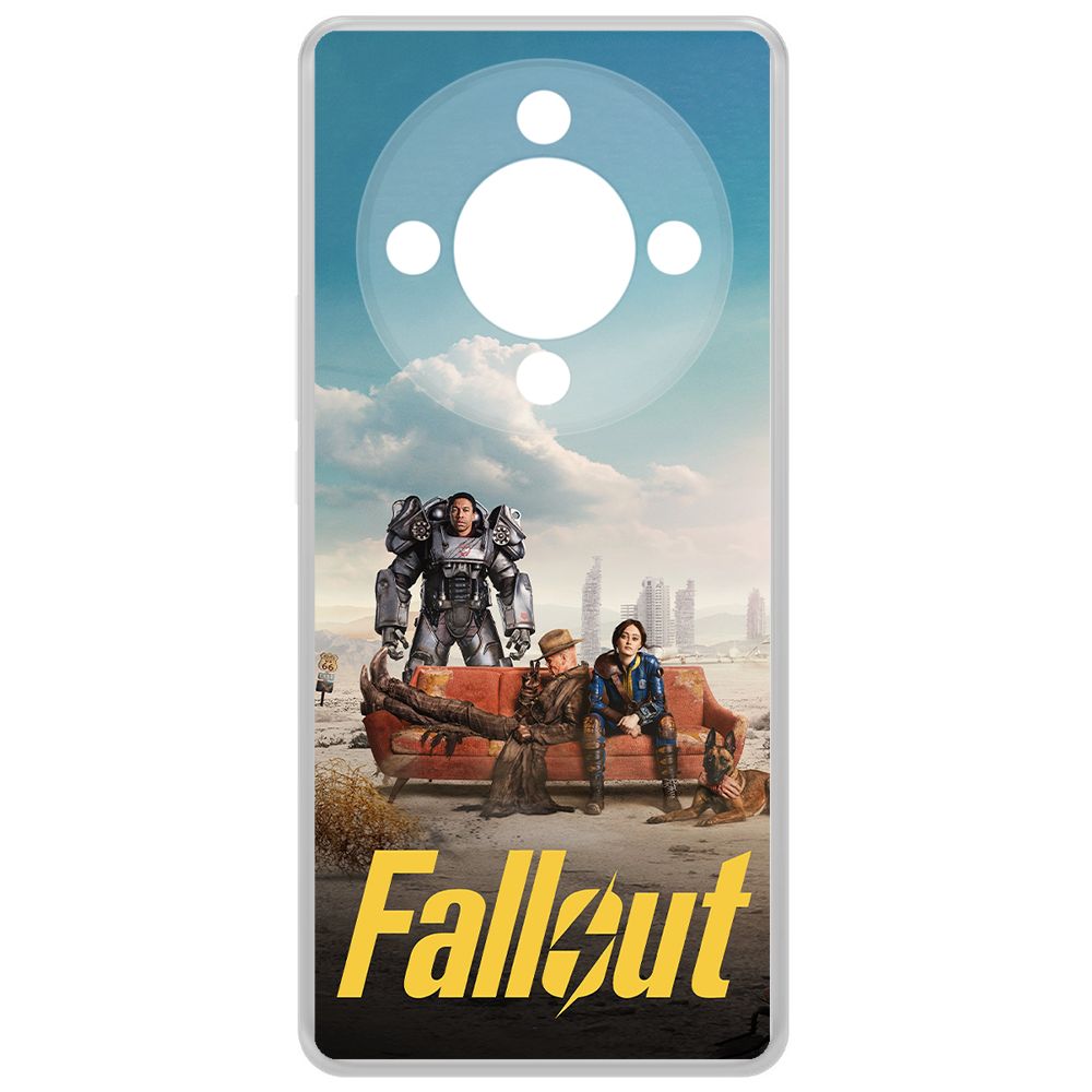 Чехол-накладка Krutoff Clear Case Фоллаут (Fallout) - Постер для Honor X9b, Прозрачный
Чехол-накладка Krutoff Clear Case Фоллаут (Fallout) - Постер для Honor X9b, Прозрачный
