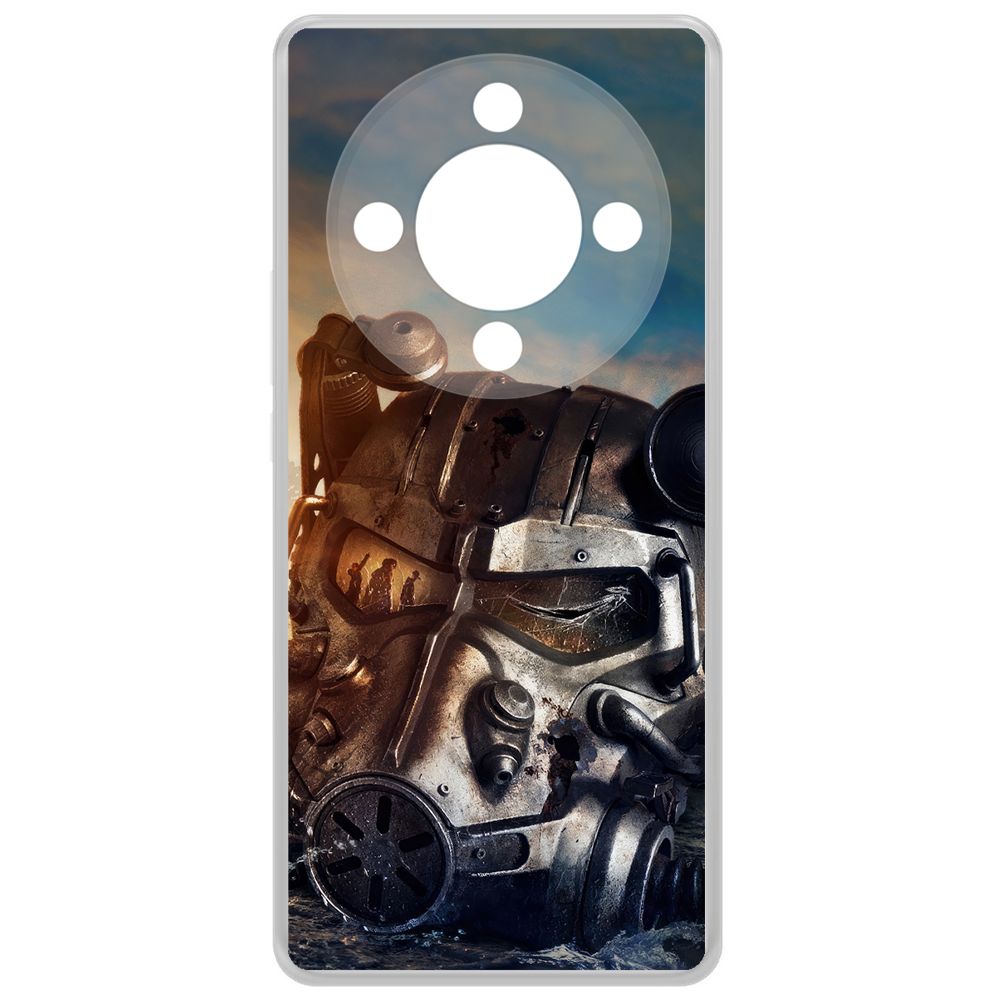 Чехол-накладка Krutoff Clear Case Фоллаут (Fallout) - Шлем Т-60 для Honor X9b, Прозрачный
Чехол-накладка Krutoff Clear Case Фоллаут (Fallout) - Шлем Т-60 для Honor X9b, Прозрачный