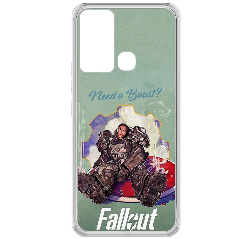 Чехол-накладка Krutoff Clear Case Фоллаут (Fallout) - Нужно ускорение для INFINIX Hot 12i, Прозрачный
Чехол-накладка Krutoff Clear Case Фоллаут (Fallout) - Нужно ускорение для INFINIX Hot 12i, Прозрачный
