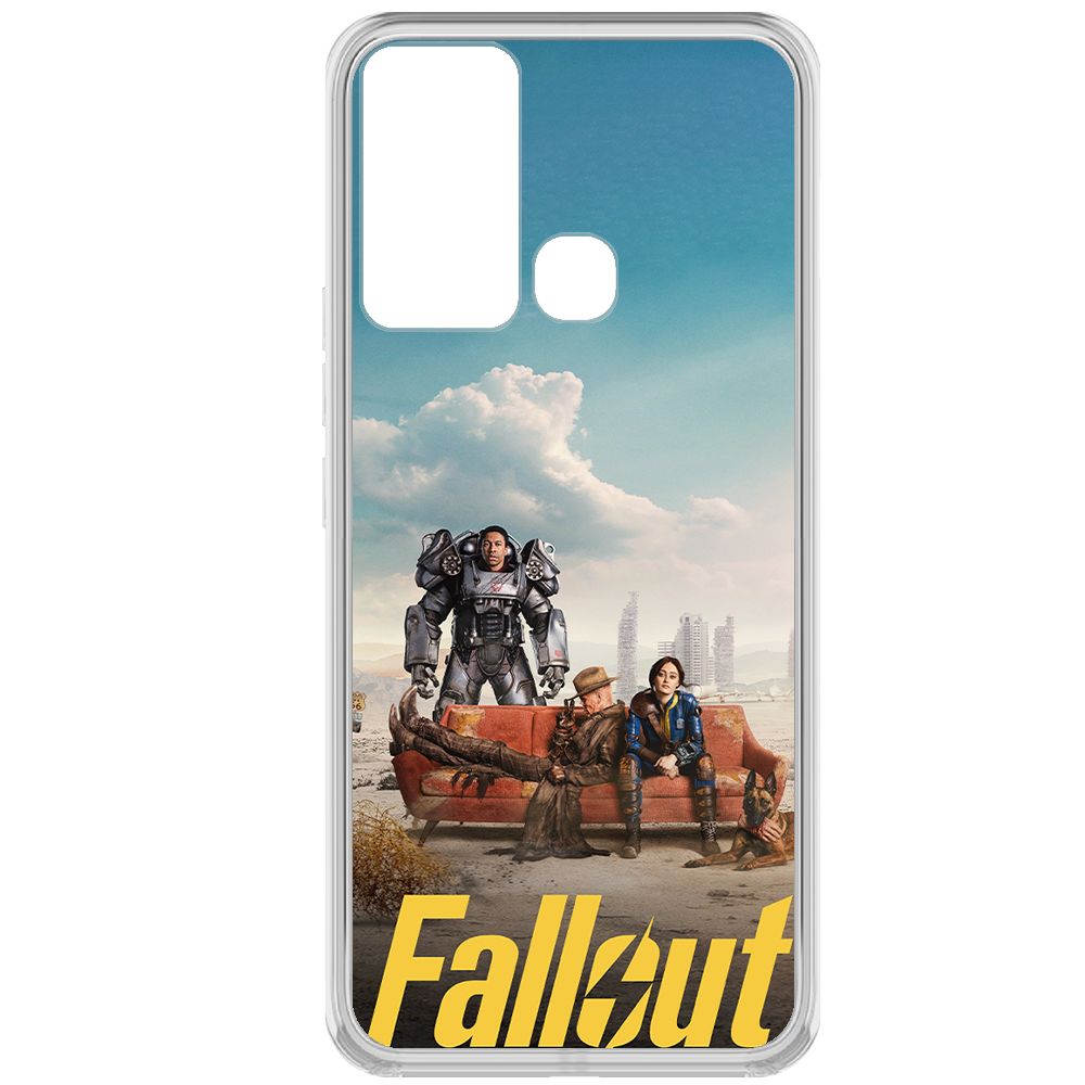 Чехол-накладка Krutoff Clear Case Фоллаут (Fallout) - Постер для INFINIX Hot 12i, Прозрачный
Чехол-накладка Krutoff Clear Case Фоллаут (Fallout) - Постер для INFINIX Hot 12i, Прозрачный