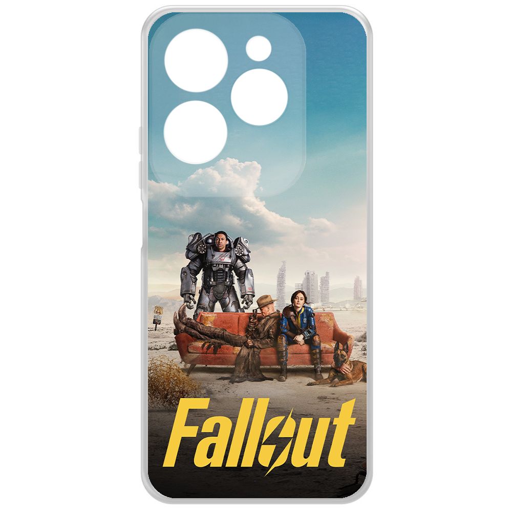 Чехол-накладка Krutoff Clear Case Фоллаут (Fallout) - Постер для INFINIX Hot 40, Прозрачный
Чехол-накладка Krutoff Clear Case Фоллаут (Fallout) - Постер для INFINIX Hot 40, Прозрачный