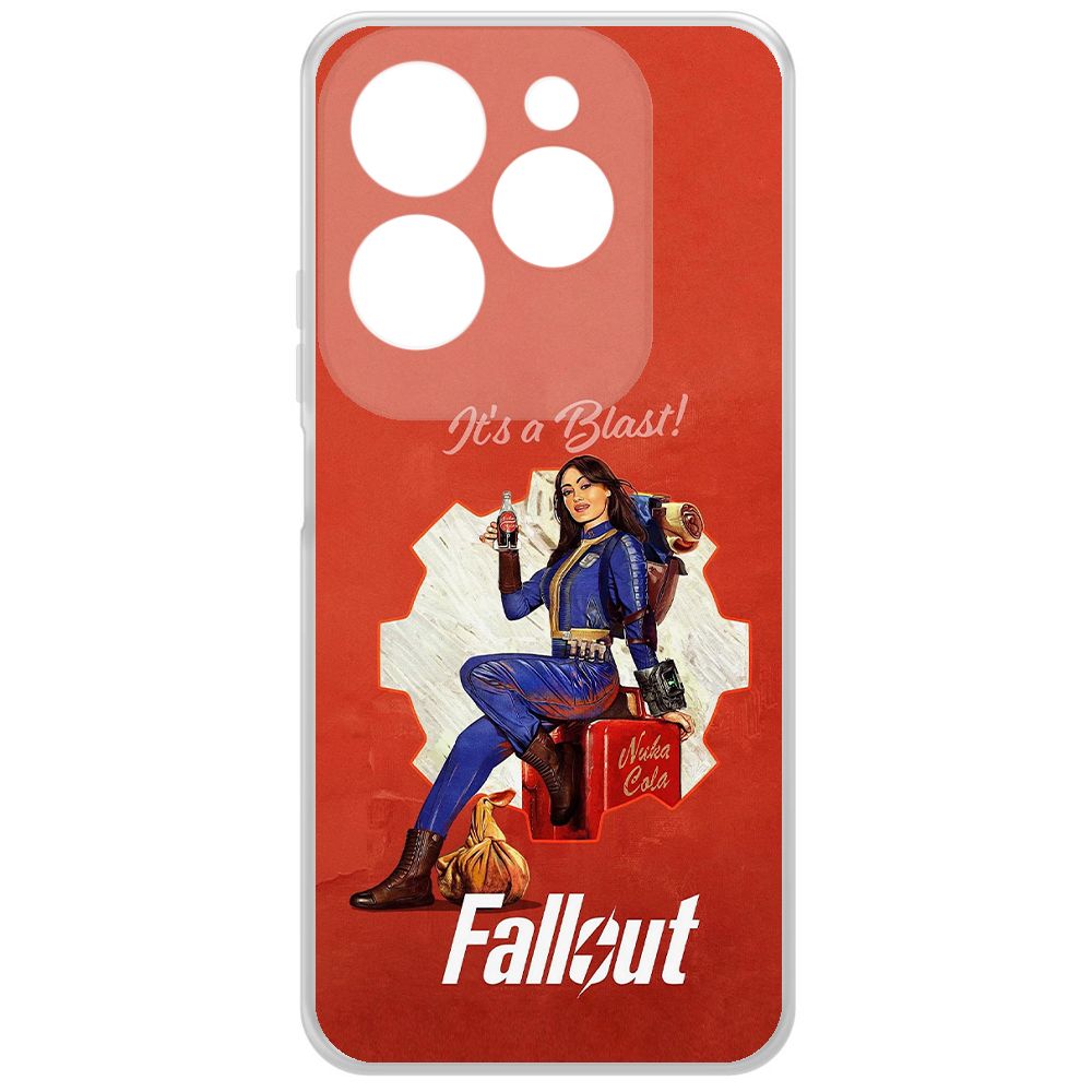 Чехол-накладка Krutoff Clear Case Фоллаут (Fallout) - Это взрыв! для INFINIX Hot 40i, Прозрачный
Чехол-накладка Krutoff Clear Case Фоллаут (Fallout) - Это взрыв! для INFINIX Hot 40i, Прозрачный